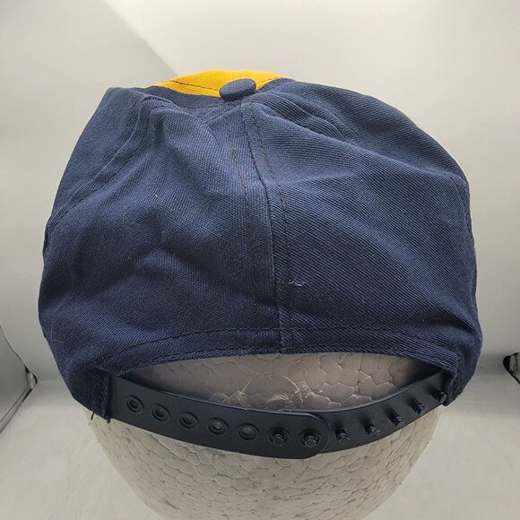 Boy Scouts Wolf Cub Scout Blue Yellow Adjustable Hat Cap Casual Outdoors - Picture 3 of 8